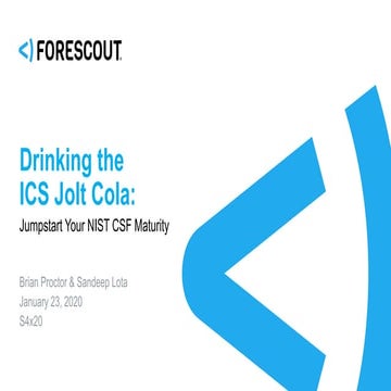 S4x20 Forescout Presentation 