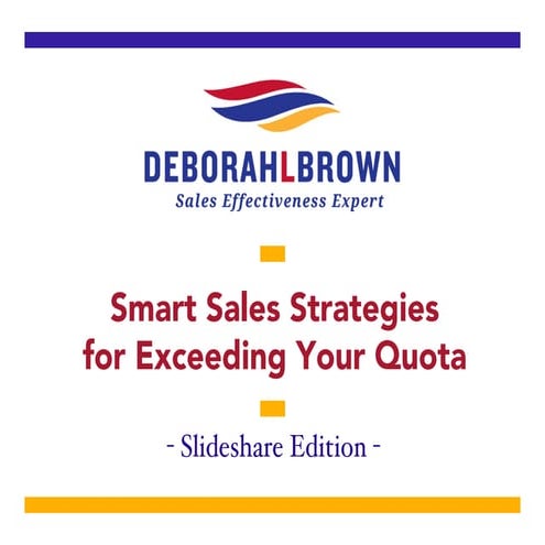 Smart Sales Strategies for Exceeding Your Quota