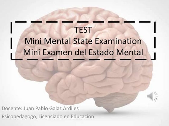 Minimental test | PDF