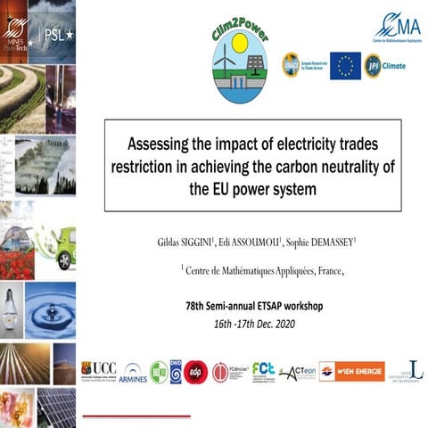 Assessing the impact of electricity trades restriction in achieving the carbo...