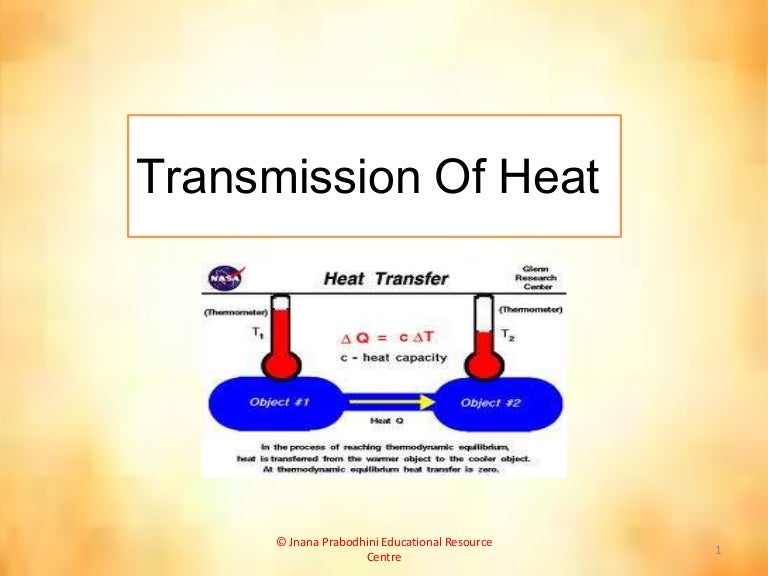 Transmission of Heat