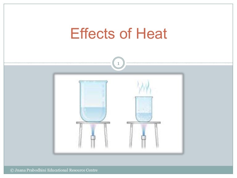 Effects of Heat