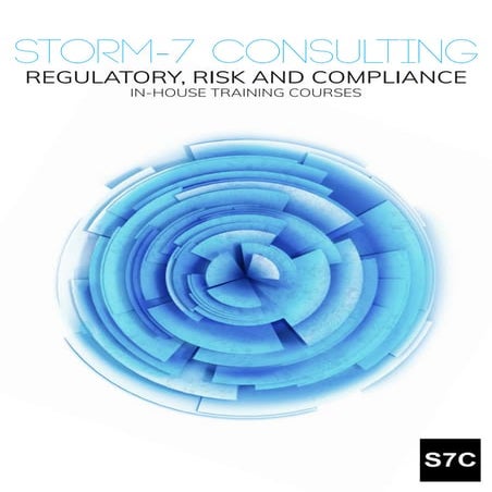S7C - Regulatory Compliance In-House Training Courses (2018)
