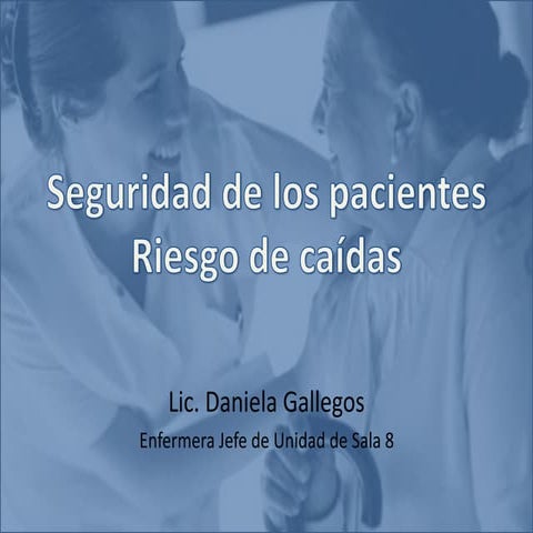 Prevención de Caídas