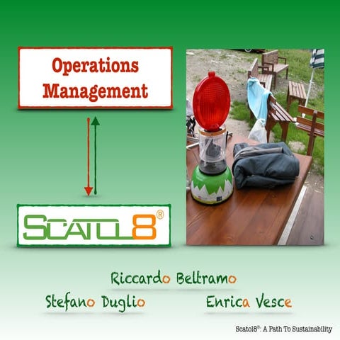 Scatol8® ⇔ Operations Management