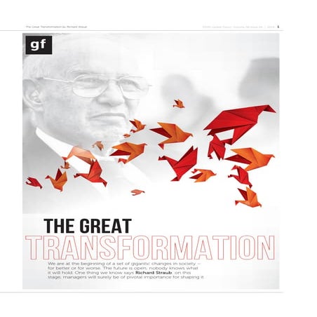 The Great Transformation - Lead Article for 2014 Drucker Forum by Richard Str...