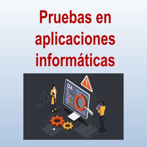 Consideraciones para la ejecución de pruebas de software.pptx