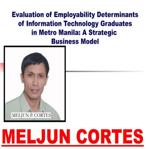 MELJUN CORTES research lectures_dba_thesis_example_strategic_business_model