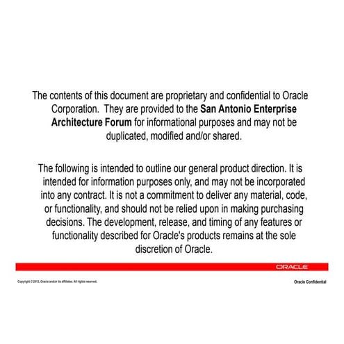 Transforming IT Own Your Architecture