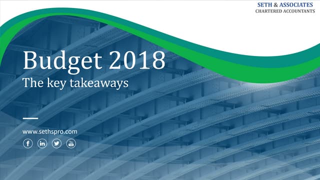 Budget Publication 2018
