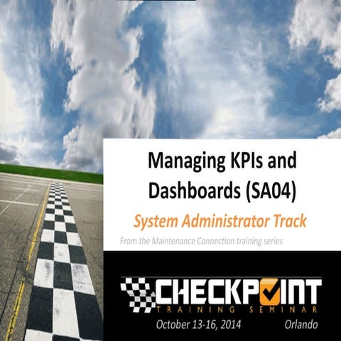 SA04 - Managing KPIs and Dashboards 