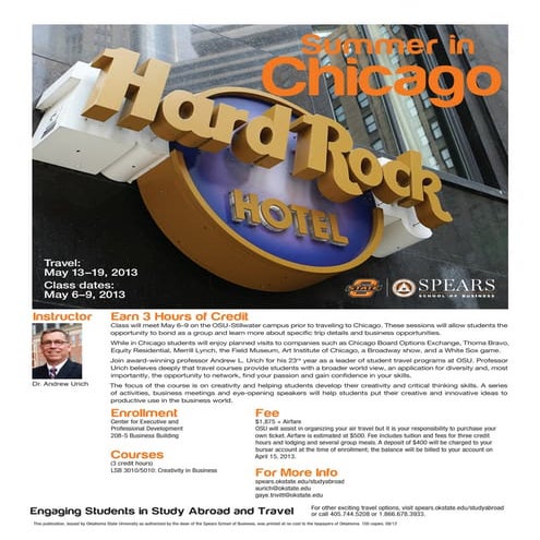 Chicago Summer Program