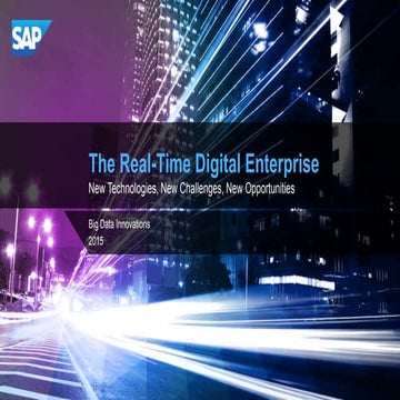 The Real-Time Digital Enterprise