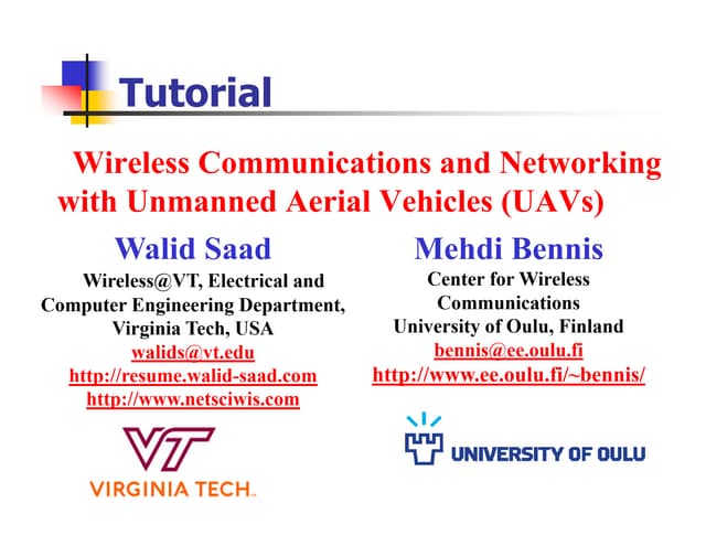 Tutorial on Wireless Communications and Networking with Drones and Unmanned A...