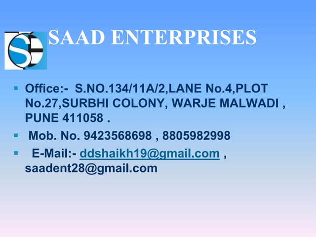 ACB Retrofitting Service by SAAD Enterprises, Pune