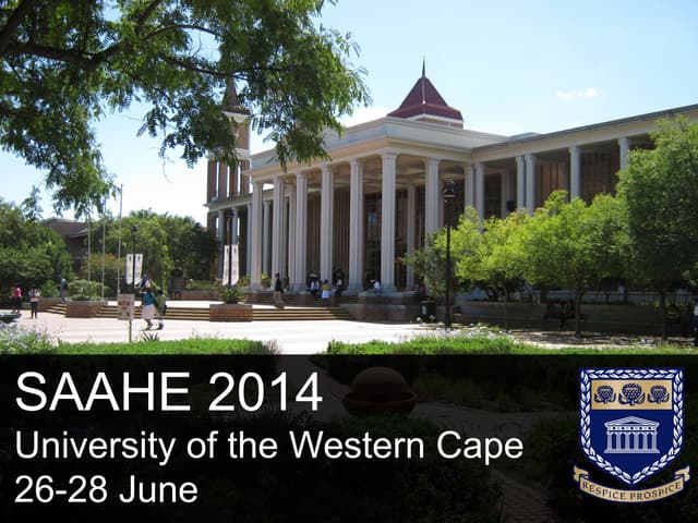 Saahe 2014 presentation