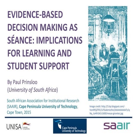 Evidence-based decision making as séance: Implications for learning and stude...