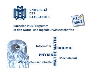 Universität des Saarlandes: Innovative Studieneingangsphase