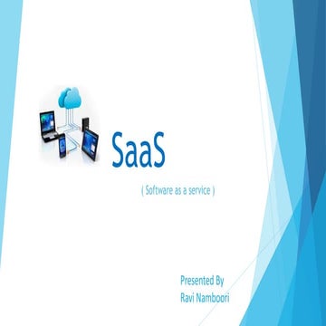 Ravi-Namboori-Saas presentation