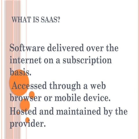 Introduction to SAAS(Software as a service).pptx
