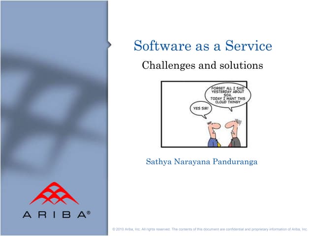 Software as a Service