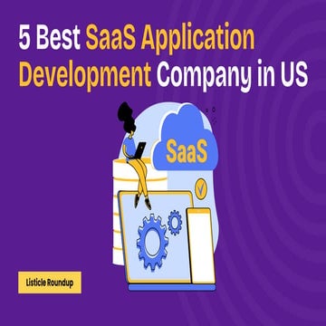 Top SaaS Application Development Companies in the United States 2025