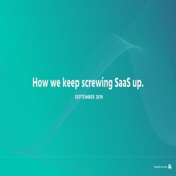 Patrick Campbell- 2019 APPEALIE SaaS Conference Featured Speaker