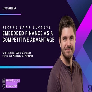 Secure SaaS Success: Embedded Finance as a Competitive Advantage | PPTX