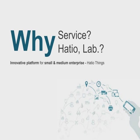 The Innovative Service Platform for Small and Medium Manufacturing Company