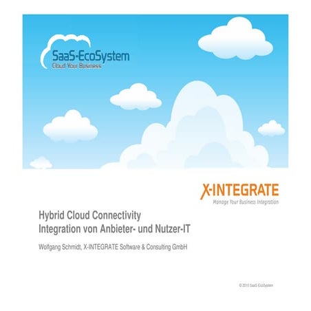 Hybrid Cloud Connectivity - Cloud Services Integration / Software as a Servic...
