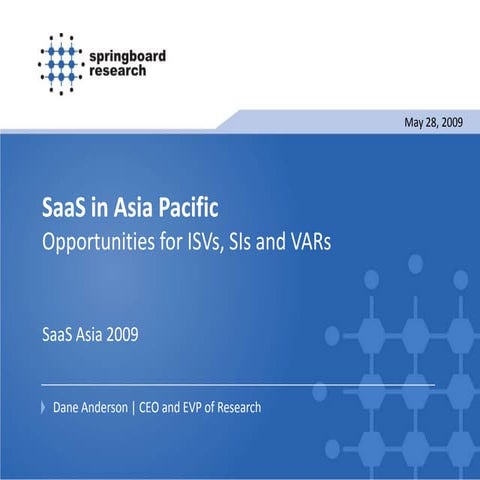 SaaS In Asia Pacific- Opportunities For Local Partners