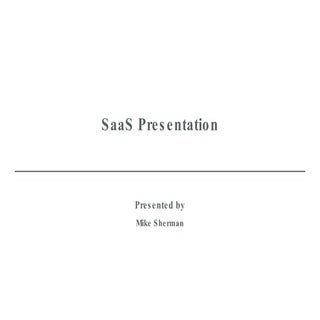 Saa S Presentation (10 26 2007)