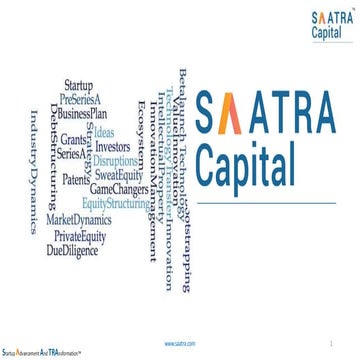 Saatra corporate presentation