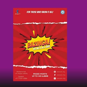 MELAS Quiz, Saavyas19 (finale)