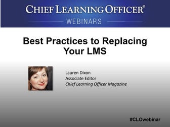 Saba - Replacing Your LMS with Brandon Hall - Slides 