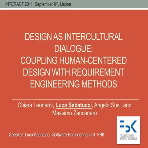 Design as Intercultural Dialogue