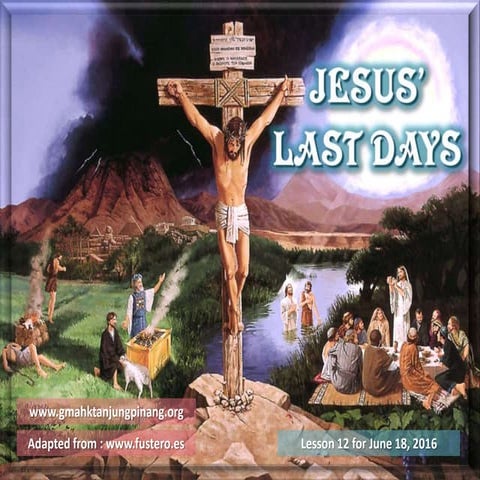 Sabbath school lesson 12, 2nd quarter of 2016