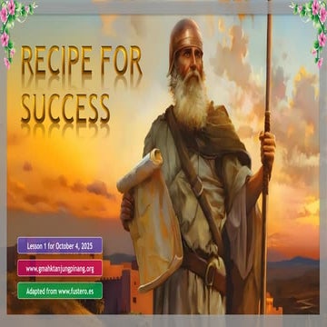 Sabbath School Lesson 1, 4th Quarter 2025.pptx