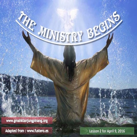 Sabbath school lesson 2, 2nd quarter of 2016