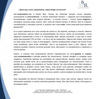 Será que você empresário sabe dirig...