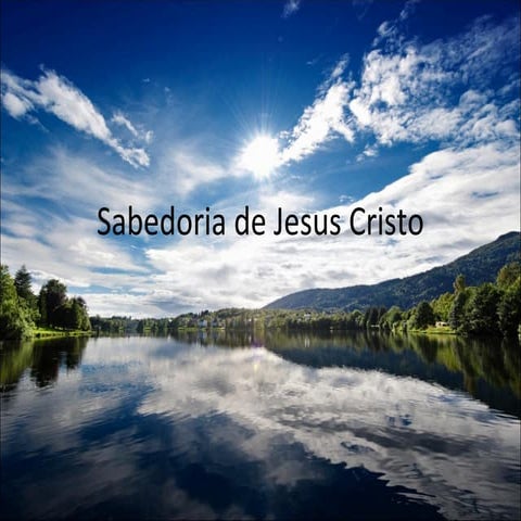 Sabedoria de Jesus Cristo