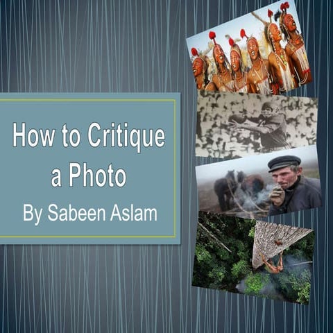 Sabeen aslam howtocritique