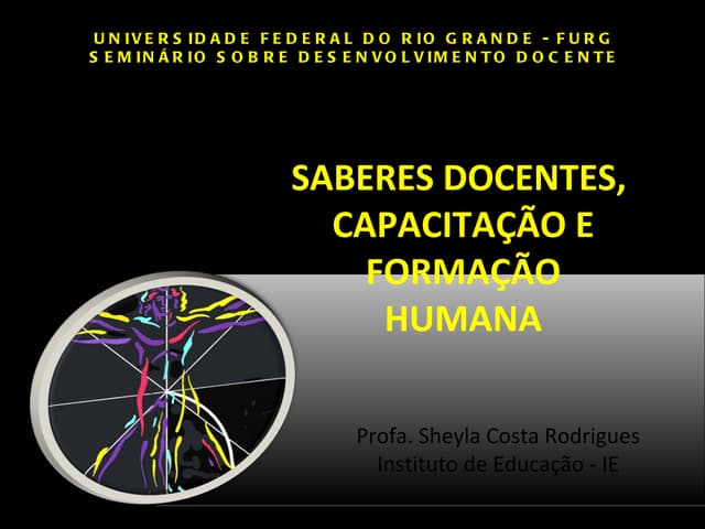 Saberes docentes,capacitação e form...