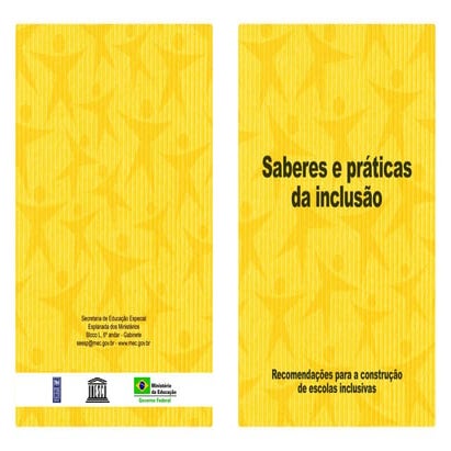 Saberes e Praticas da Inclusão I