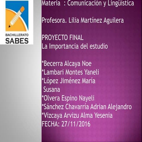 Sabes comunicacion-y-lenguistica-proyecto-final