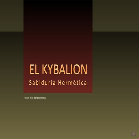 Sabiduría hermética