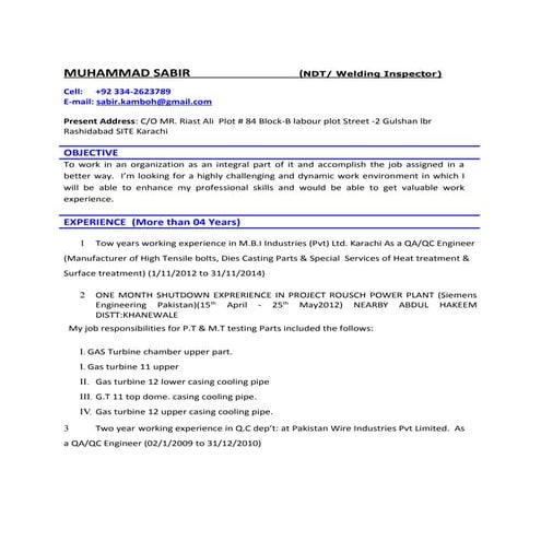 Sabir ndt | DOC