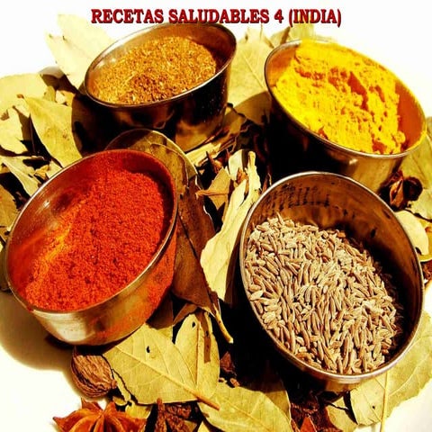 Recetas saludables 4 (India)