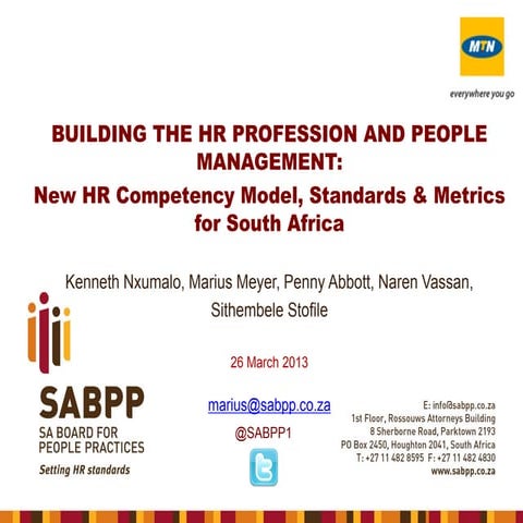 SABPP - MTN - 2013