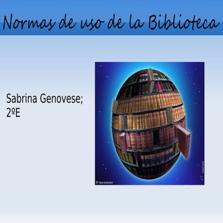Normas de la biblioteca